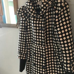 Decree polka dot coat